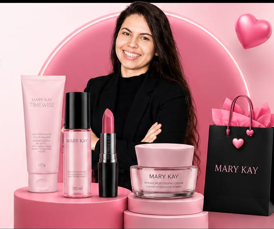 Aline Pelachim e Linha de Cosméticos Mary Kay